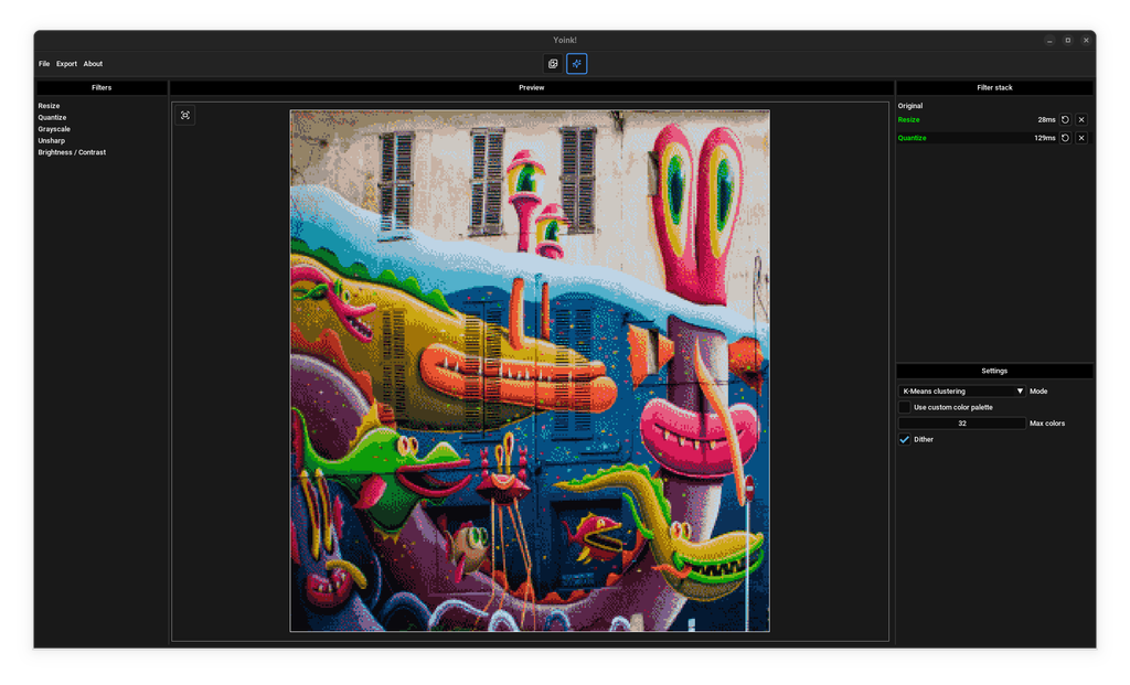 Custom color palettes